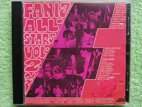 Eam Cd Fania All Stars Live At The Red Garter 1968 Volumen 2