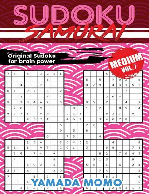 Libro Sudoku Samurai Medium: Original Sudoku For Brain Po...