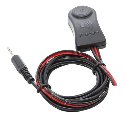 Adaptador Receptor Áudio Bluetooth P2 Automotivo Som Carro