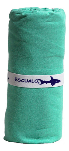 Toalla Natacion Microfibra Menta 80 X 160 Cm - Escualo Color Celeste