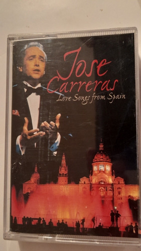 Cassette De Jose Carreras Love Songs From Spain (657
