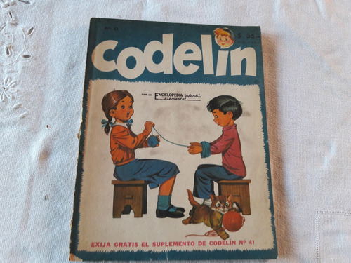 Revista Infantil Codelin N° 41 Lamina Pinguinos