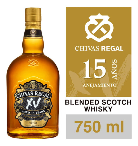 Whisky Chivas Regal Xv 750cc