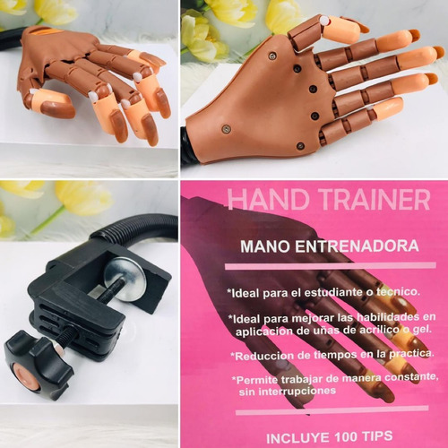 Imagen 2 de 2 de Mano Entrenadora De Manicure