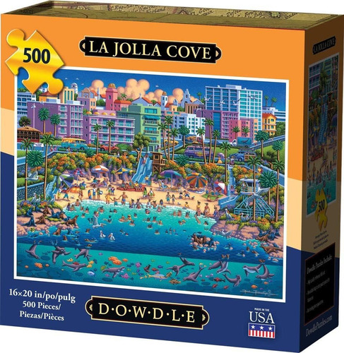Dowdle Jigsaw Puzzle - La Jolla Cove - 500 Piezas