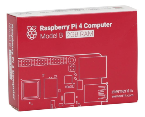 Raspberry Pi 4 Modelo B 2gb Ram