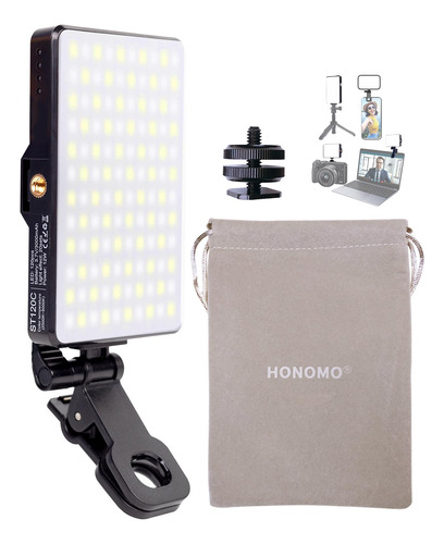 Honomo Luz Led Portatil Para Selfie Para iPhone, Clip De Luz