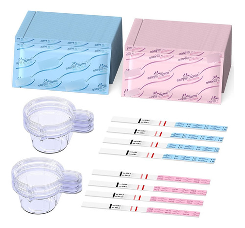 Kit De Tiras De Prueba De Ovulación Y Embarazo: Easy@home 25