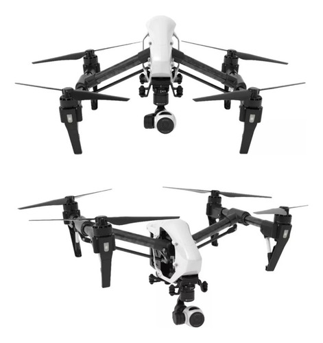 Drone Dji Inspire 1 Con Cámara 4k Blanco Y Negro 1 Batería