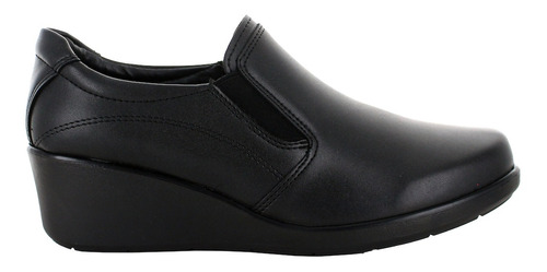 Vitalia Zapato Cuña Ecopiel Negro Mujer 78630