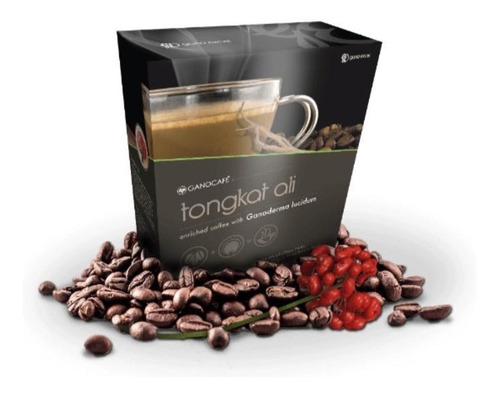 Cafe Gano Excel Con Ganoderma+ginseng Tong Kat Ali Caja.