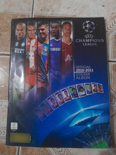 Álbum De Cromos Panini Uefa Champions League 2010-2011 Lleno