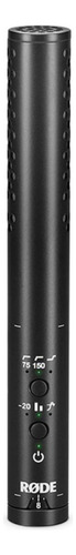 Micrófono Rode VideoMic NTG Condensador Supercardioide color negro