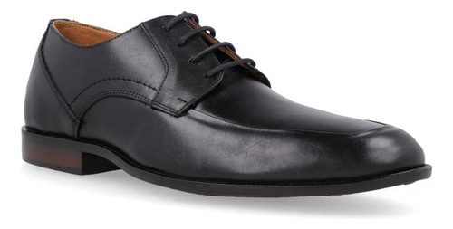 Zapato Hush Puppies Gregor Black Para Hombre