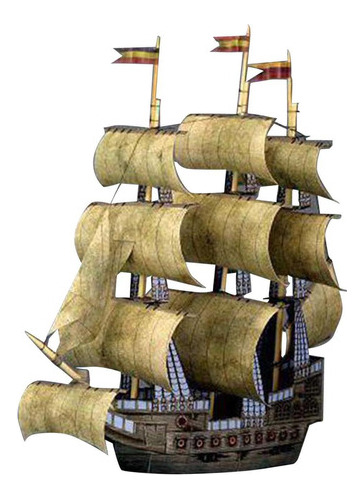 Barco Pirata Artesanía Regalos Barcos De Vela Modelo A