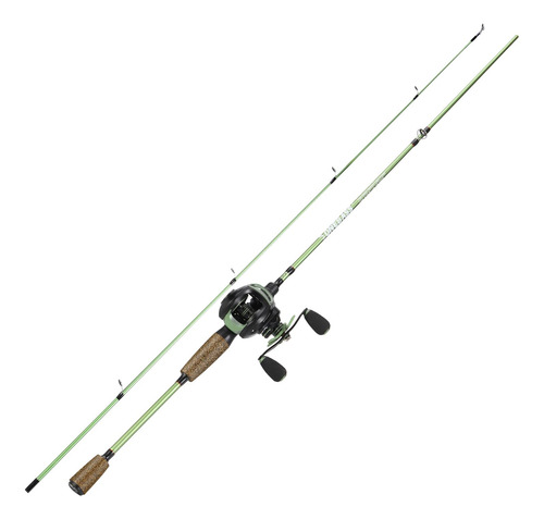 Combo De Cañas De Pescar One Bass 30 Toneladas 2 Piezas Verde