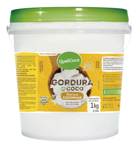 Gordura De Coco Qualicoco 1kg