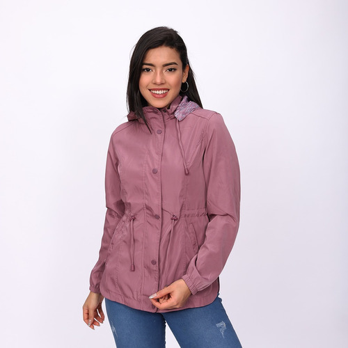 Chaqueta Cortaviento Reversible - Mujer 