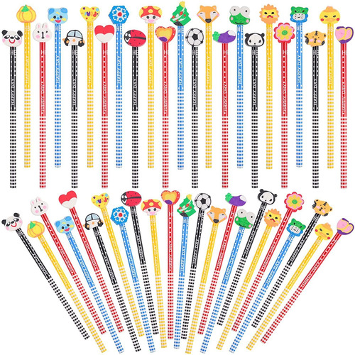 100 Lápices De Animales De Dibujos Animados De Colores... | Cuotas sin interés 100 Lápices De Animales De Dibujos Animados De Colores... | Cuotas sin interés