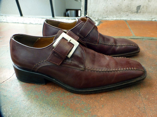 Zapatos De Cuero Boniface Hechos A Mano Numero 35