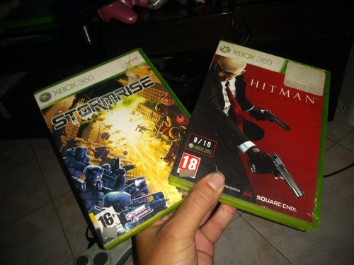 Duo Juegos Xbox 360 Stormrise / Hitman Pal Multiregion
