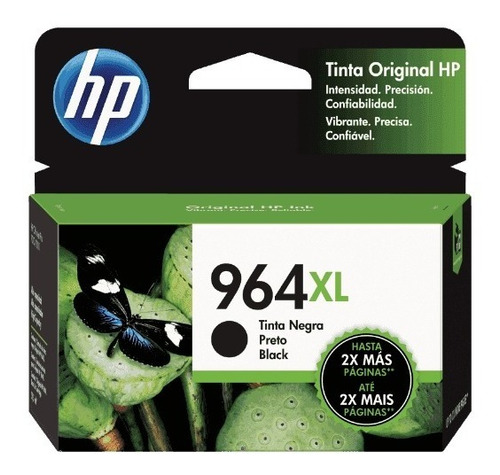 Cartucho De Tinta Hp 964xl Negro Original