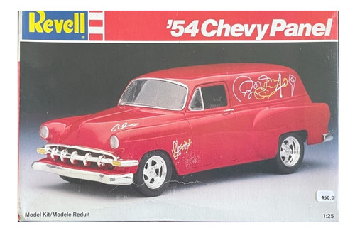 54 Chevy Panel 7139 Revell Kit Montar 1/25