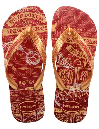 Sandália Havaianas Harry Potter Hogwarts