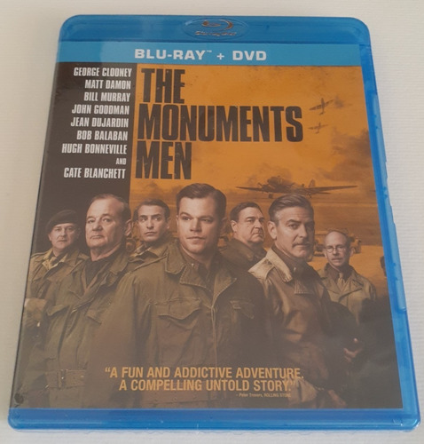 The Monuments Men Pelicula Blu-ray Nueva Original
