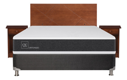 Box Spring Gris