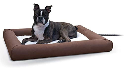 Kyh Pet Products Cama De Lujo Con Calefaccion Electro-suave