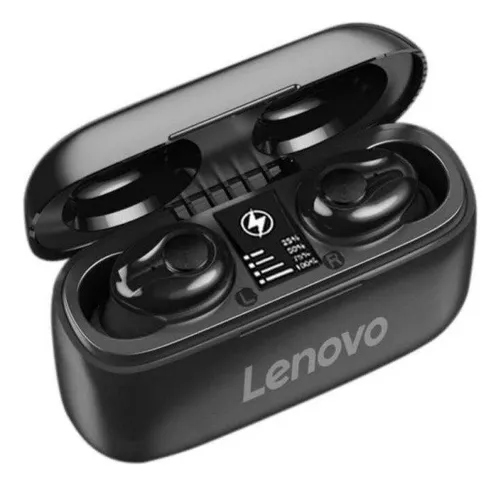 Auriculares In-ear Inalámbricos Lenovo Ht18 Negro Bluetooth*