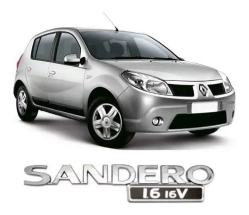 Emblema Insignia Renault Sandero 1.6 16v