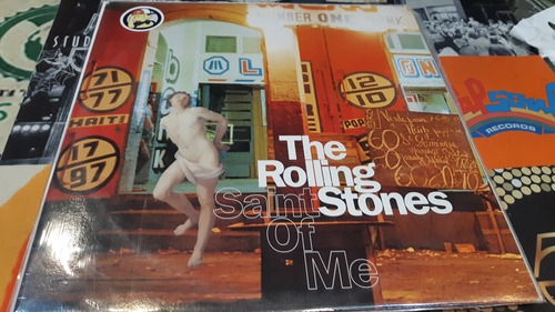 Rolling Stones Saint Of Me Vinilo Maxi Europe 1998 Gran Tema