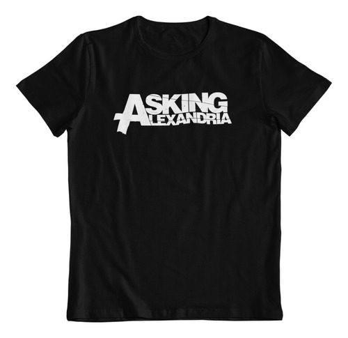 Camiseta Asking Alexandria Logo Rock 