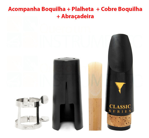 Imagem 5 de 9 de Clarinete Eagle Cl 04 17 Chaves - Si Bemol