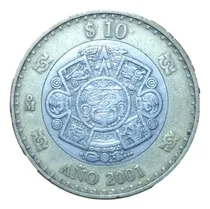 Comprar Moneda 10 Pesos Mexicanos Año 2001 - Monedas De Colección