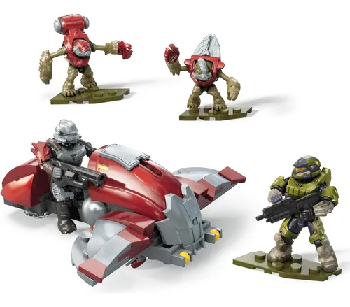 Mega Construx Halo Vehículo Ghost Hijacked Juego De Construc