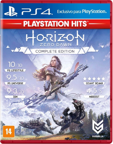 Horizon Zero Dawn Complete Edition Ps4 Mídia Física Lacrado