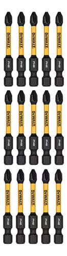 Pack X15 Puntas De Impacto Dwaf2ph2ir15 Dewalt