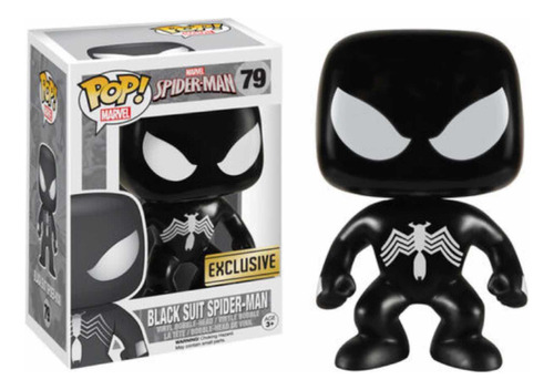 Funko Pop #79 Black Suit Spider-man Exclusive