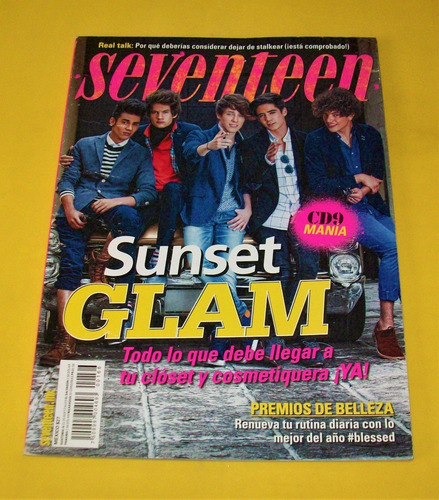 Imagen 1 de 8 de Cd9 Revista Seventeen 2015 Polo Morin Diego Amozorrutia
