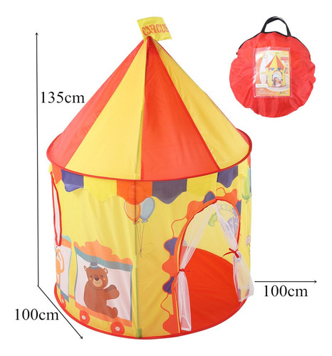 Carpa Temática De Circo Amarilla Carpa De Juegos Para