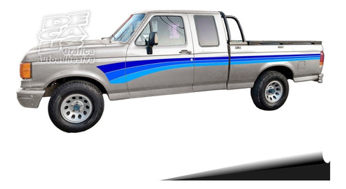 Calco Ford F100 1995 - 1996 Super Cab Juego Completo