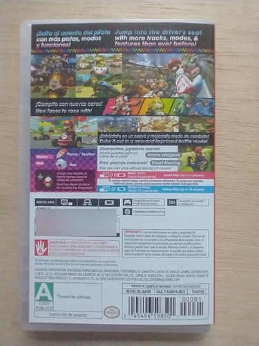 Mario Kart 8 Deluxe Nintendo Switch (Usado)