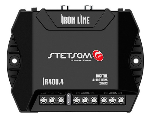 Módulo Amplificador Stetsom Iron Line Ir 400.4 400w Rms