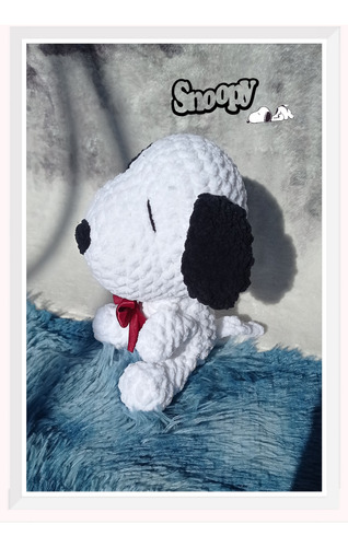 Snoopy Tejido A Crochet (muñeco Snoopy Afelpado) Snoopy