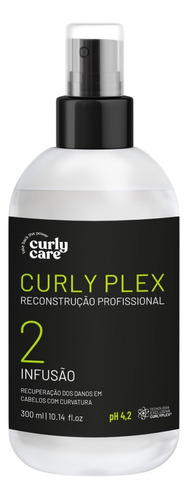 Infusão Curly Plex Reconstrução Curly Care 300ml