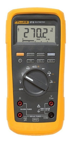 Multimetro Digital Fluke Fluke-27 2 Ip 67 Msha Aprobado