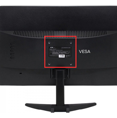 Monitor Gamer VXpro VX190Z 19 Led Wsxga 60hz 5ms Hdmi Vga Cor Preto - Bom (Recondicionado)